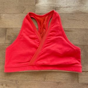 Lululemon sports bra watermelon Color size medium